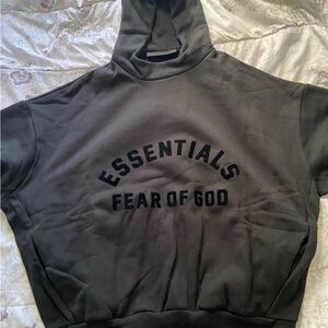 Fear of God Essentials Black Hoodie